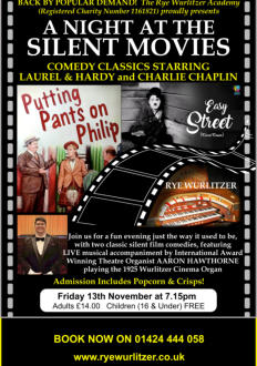 Poster for Next RWA Fundraising Concert